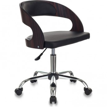 Кресло БЮРОКРАТ CH-370SL черное, экокожа Кресло БЮРОКРАТ CH-370SL черное, экокожа