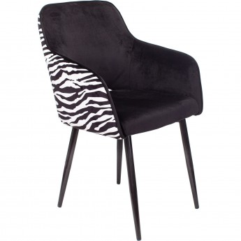 Кресло БЮРОКРАТ CH-380F черный, зебра Кресло БЮРОКРАТ CH-380F черный, зебра