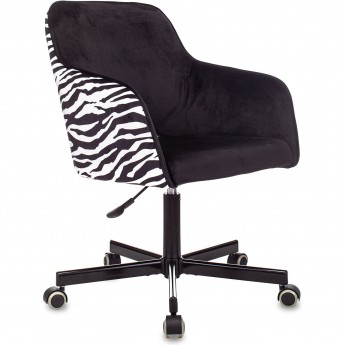 Кресло БЮРОКРАТ CH-380M черное, зебра Кресло БЮРОКРАТ CH-380M черное, зебра