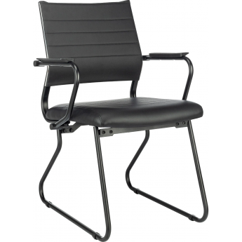 Кресло БЮРОКРАТ CH BALANCE-AV Line черный экокожа