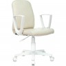 Кресло БЮРОКРАТ CH-W327 слоновая кость OR-10 экокожа, крестовина пластик CH-W327/OR-10