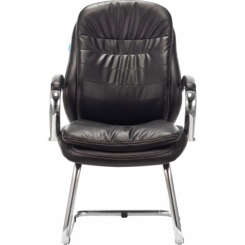 Кресло БЮРОКРАТ T-9950AV черное, эко-кожа Кресло БЮРОКРАТ T-9950AV черное, эко-кожа