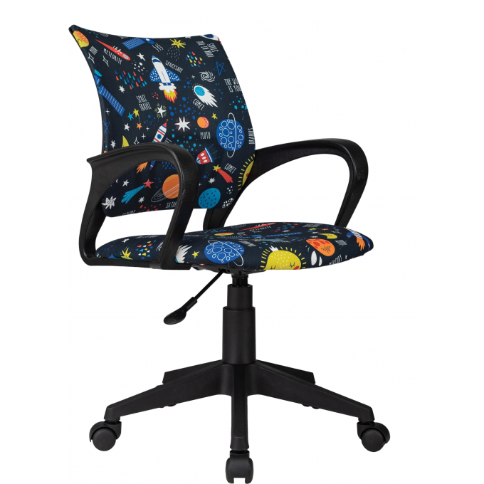 Кресло детское БЮРОКРАТ BUROKIDS 1 мультиколор шаттл BUROKIDS 1 SHUTTLE