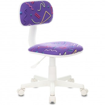Кресло детское БЮРОКРАТ CH-W201NX Sticks 08 фиолетовое Кресло детское БЮРОКРАТ CH-W201NX Sticks 08 фиолетовое