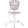 Кресло детское БЮРОКРАТ CH-W204NX мультиколор луна розовая CH-W204NX/MOON_PK