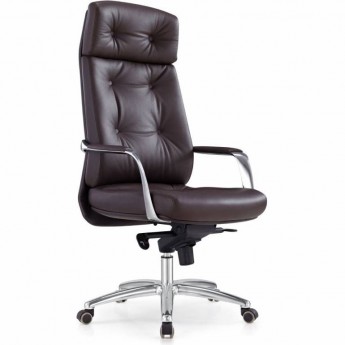 Кресло руководителя БЮРОКРАТ _DAO коричневое, кожа Кресло руководителя БЮРОКРАТ _DAO коричневое, кожа