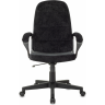 Кресло руководителя БЮРОКРАТ CH 002 Fabric черное CH 002 LT20