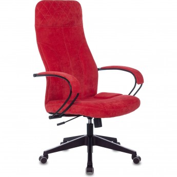 Кресло руководителя БЮРОКРАТ CH-608Fabric Velvet 88 красное Кресло руководителя БЮРОКРАТ CH-608Fabric Velvet 88 красное