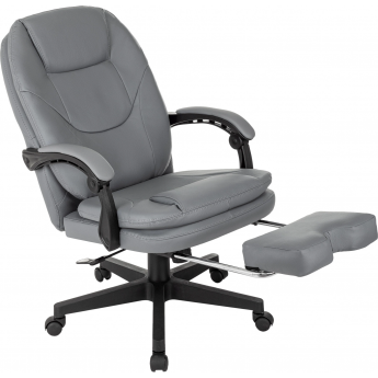 Кресло руководителя БЮРОКРАТ CH-868N-F серый эко.кожа Кресло руководителя БЮРОКРАТ CH-868N-F серый эко.кожа