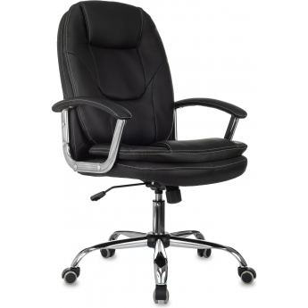 Кресло руководителя БЮРОКРАТ CH-868SL черный эко.кожа Кресло руководителя БЮРОКРАТ CH-868SL черный эко.кожа