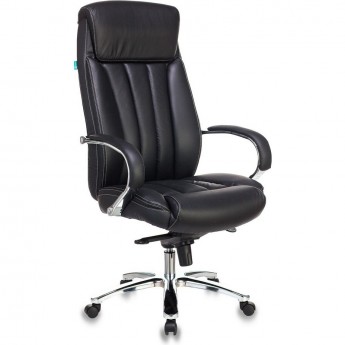 Кресло руководителя БЮРОКРАТ T-9922SL черное, кожа Кресло руководителя БЮРОКРАТ T-9922SL черное, кожа