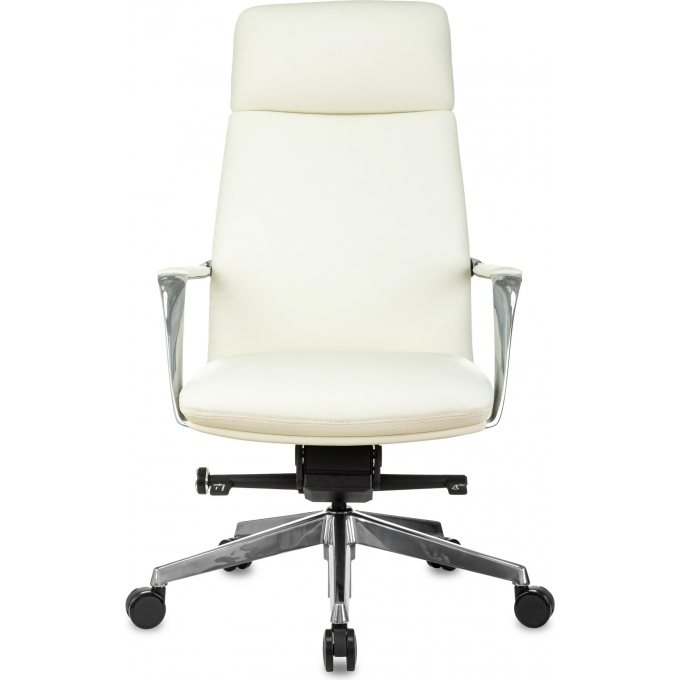 Кресло руководителя БЮРОКРАТ VEGA белый кожа _VEGA/WHITE
