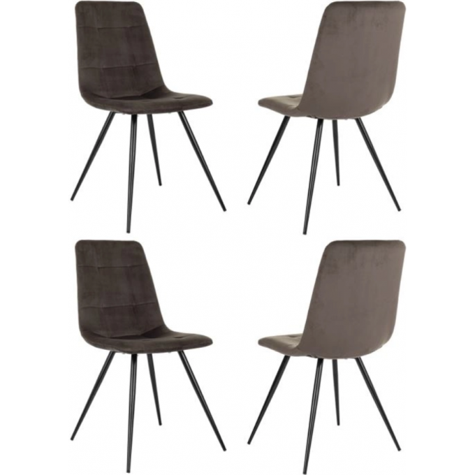 Стул для дома БЮРОКРАТ CH-K1_4 коричневый CH-K1_1/HL74_4