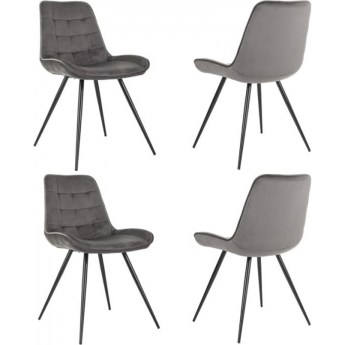 Стул для дома БЮРОКРАТ CH-K2_4 серый