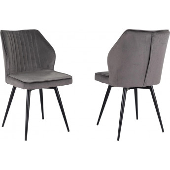 Стул для дома БЮРОКРАТ CH-K5_SP темно серый комплект 2шт Стул для дома БЮРОКРАТ CH-K5_SP темно серый комплект 2шт