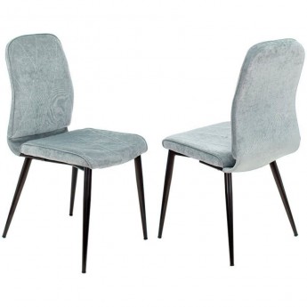 Стул для кухни БЮРОКРАТ KF-3_2 серо-голубой, комплект 2шт Стул для кухни БЮРОКРАТ KF-3_2 серо-голубой, комплект 2шт