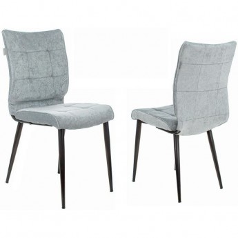 Стул для кухни БЮРОКРАТ KF-4_2 серо-голубой, комплект 2шт Стул для кухни БЮРОКРАТ KF-4_2 серо-голубой, комплект 2шт