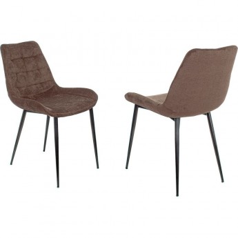 Стул для кухни БЮРОКРАТ KF-6_2 коричневый, комплект 2шт