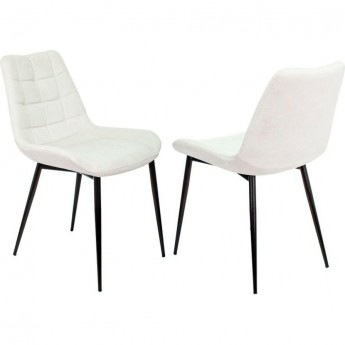 Стул для кухни БЮРОКРАТ KF-6_2 молочный, комплект 2шт